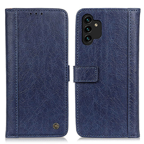 Handytasche Stand Schutzhülle Flip Leder Hülle M10L für Samsung Galaxy A04s Blau