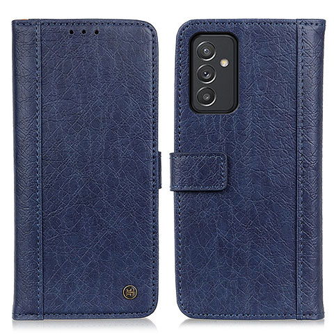 Handytasche Stand Schutzhülle Flip Leder Hülle M10L für Samsung Galaxy A15 4G Blau