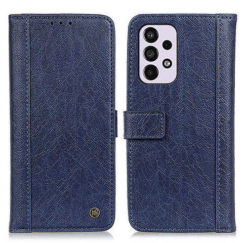 Handytasche Stand Schutzhülle Flip Leder Hülle M10L für Samsung Galaxy A33 5G Blau