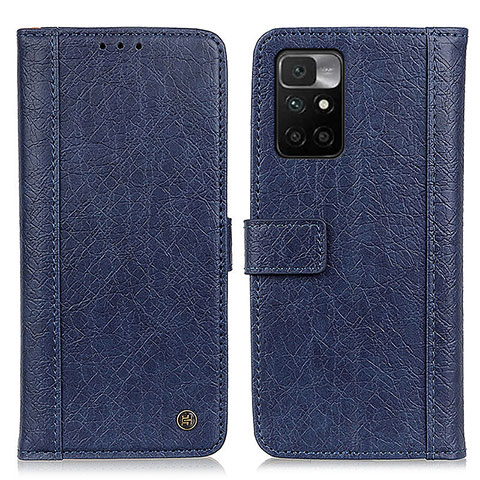 Handytasche Stand Schutzhülle Flip Leder Hülle M10L für Xiaomi Redmi Note 11 4G (2021) Blau