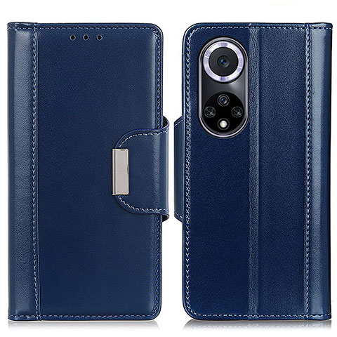 Handytasche Stand Schutzhülle Flip Leder Hülle M11L für Huawei Nova 9 Blau