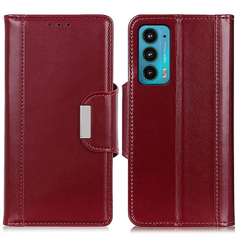 Handytasche Stand Schutzhülle Flip Leder Hülle M11L für Motorola Moto Edge Lite 5G Rot