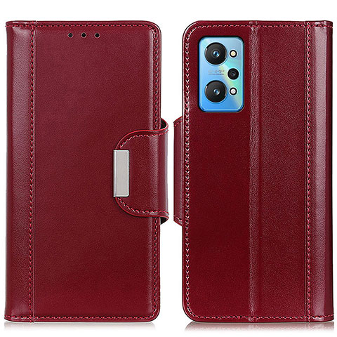 Handytasche Stand Schutzhülle Flip Leder Hülle M11L für Realme Q5 Pro 5G Rot