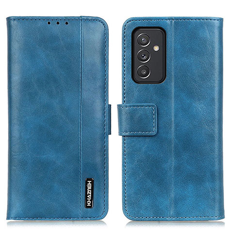 Handytasche Stand Schutzhülle Flip Leder Hülle M11L für Samsung Galaxy A15 5G Blau