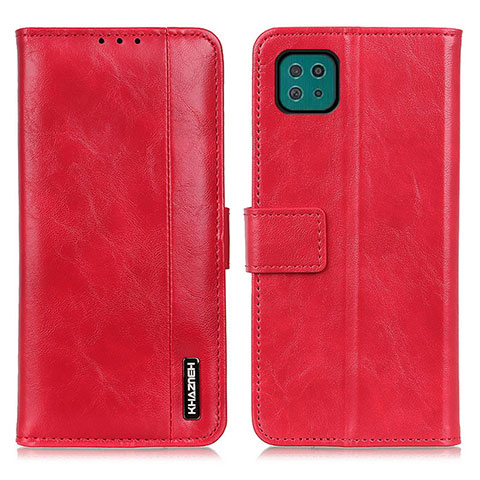 Handytasche Stand Schutzhülle Flip Leder Hülle M11L für Samsung Galaxy A22s 5G Rot