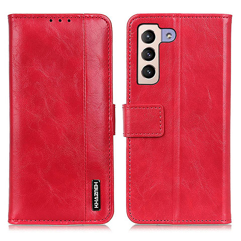 Handytasche Stand Schutzhülle Flip Leder Hülle M11L für Samsung Galaxy S21 FE 5G Rot