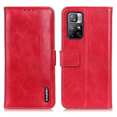 Handytasche Stand Schutzhülle Flip Leder Hülle M11L für Xiaomi Poco M4 Pro 5G Rot