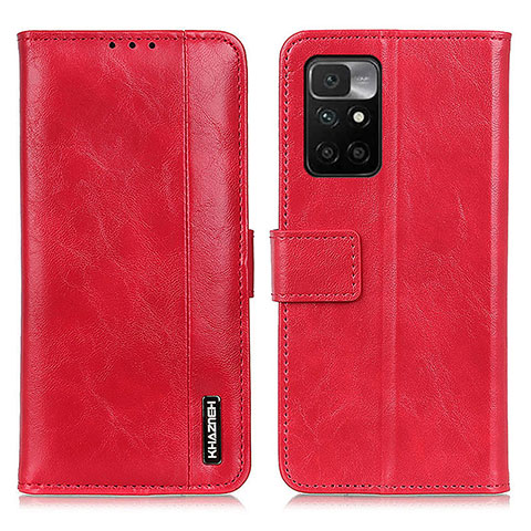 Handytasche Stand Schutzhülle Flip Leder Hülle M11L für Xiaomi Redmi Note 11 4G (2021) Rot