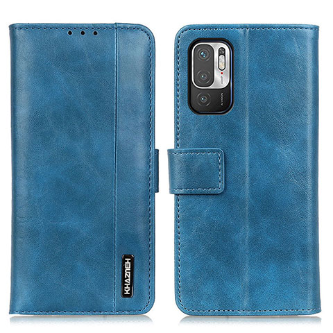 Handytasche Stand Schutzhülle Flip Leder Hülle M11L für Xiaomi Redmi Note 11 SE 5G Blau