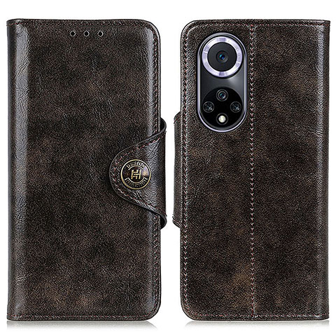 Handytasche Stand Schutzhülle Flip Leder Hülle M12L für Huawei Honor 50 5G Bronze