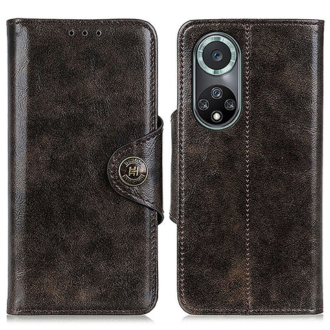 Handytasche Stand Schutzhülle Flip Leder Hülle M12L für Huawei Honor 50 Pro 5G Bronze