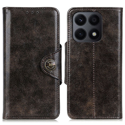 Handytasche Stand Schutzhülle Flip Leder Hülle M12L für Huawei Honor X8a 4G Bronze