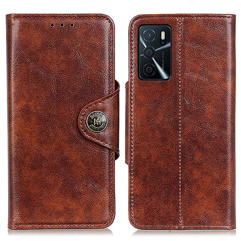 Handytasche Stand Schutzhülle Flip Leder Hülle M12L für Oppo A16s Bronze