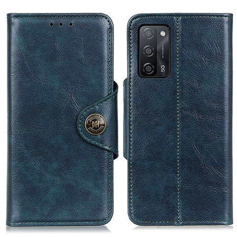 Handytasche Stand Schutzhülle Flip Leder Hülle M12L für Oppo A55 5G Blau