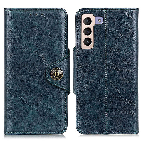 Handytasche Stand Schutzhülle Flip Leder Hülle M12L für Samsung Galaxy S21 5G Blau