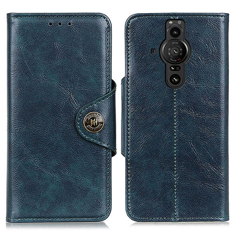 Handytasche Stand Schutzhülle Flip Leder Hülle M12L für Sony Xperia PRO-I Blau