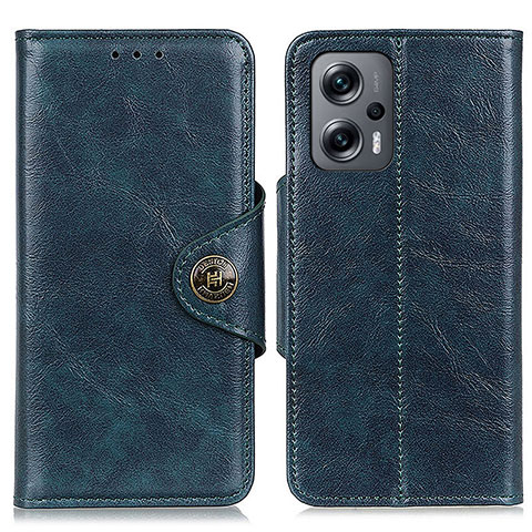 Handytasche Stand Schutzhülle Flip Leder Hülle M12L für Xiaomi Redmi Note 11T Pro+ Plus 5G Blau