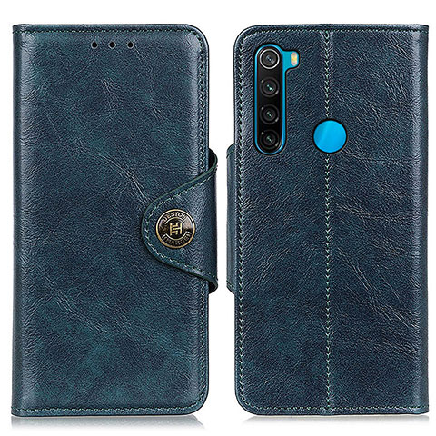 Handytasche Stand Schutzhülle Flip Leder Hülle M12L für Xiaomi Redmi Note 8 (2021) Blau