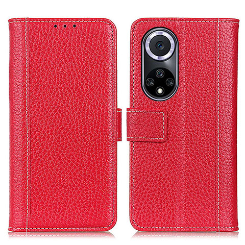 Handytasche Stand Schutzhülle Flip Leder Hülle M13L für Huawei Nova 9 Rot