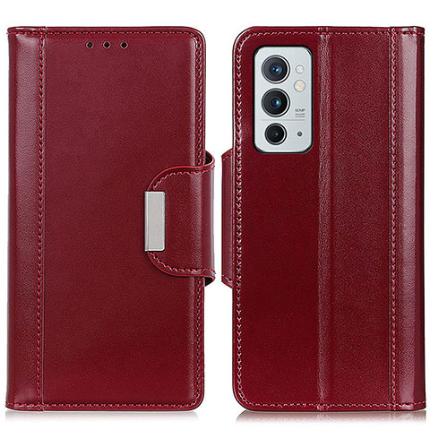 Handytasche Stand Schutzhülle Flip Leder Hülle M13L für OnePlus 9RT 5G Rot