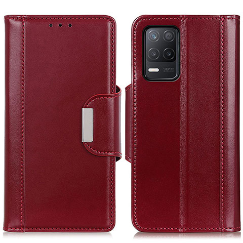 Handytasche Stand Schutzhülle Flip Leder Hülle M13L für Realme 8 5G Rot