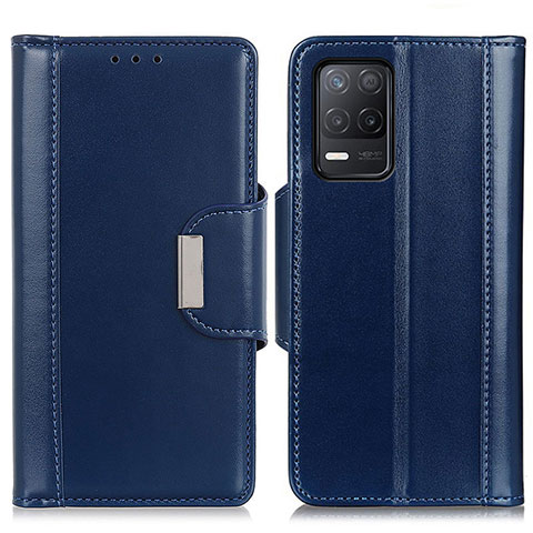 Handytasche Stand Schutzhülle Flip Leder Hülle M13L für Realme Narzo 30 5G Blau