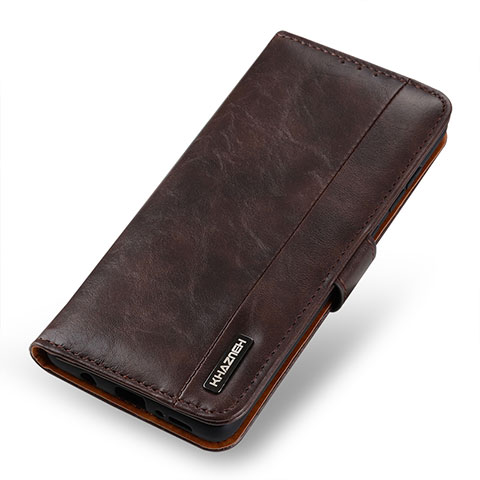 Handytasche Stand Schutzhülle Flip Leder Hülle M13L für Samsung Galaxy F02S SM-E025F Braun