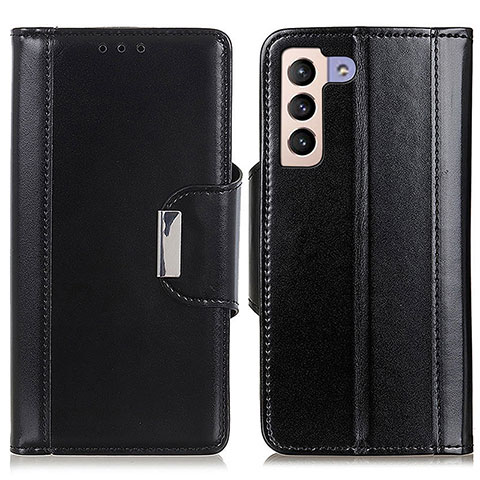 Handytasche Stand Schutzhülle Flip Leder Hülle M13L für Samsung Galaxy S23 5G Schwarz