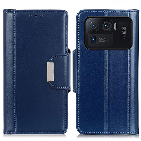 Handytasche Stand Schutzhülle Flip Leder Hülle M13L für Xiaomi Mi 11 Ultra 5G Blau