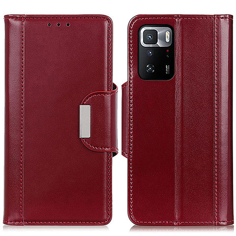 Handytasche Stand Schutzhülle Flip Leder Hülle M13L für Xiaomi Poco X3 GT 5G Rot