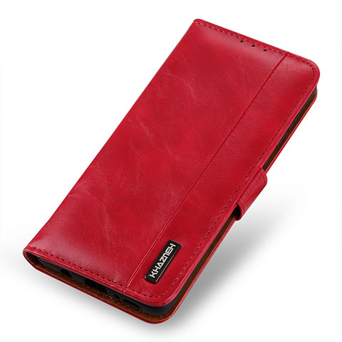 Handytasche Stand Schutzhülle Flip Leder Hülle M13L für Xiaomi Redmi Note 10 4G Rot