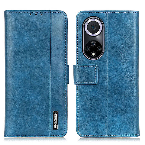 Handytasche Stand Schutzhülle Flip Leder Hülle M14L für Huawei Nova 9 Blau