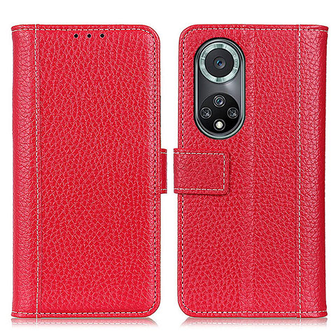 Handytasche Stand Schutzhülle Flip Leder Hülle M14L für Huawei Nova 9 Pro Rot