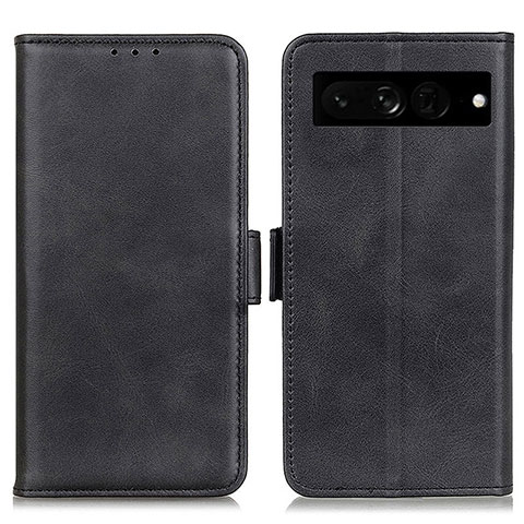 Handytasche Stand Schutzhülle Flip Leder Hülle M15L für Google Pixel 7 Pro 5G Schwarz