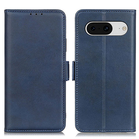 Handytasche Stand Schutzhülle Flip Leder Hülle M15L für Google Pixel 8 5G Blau