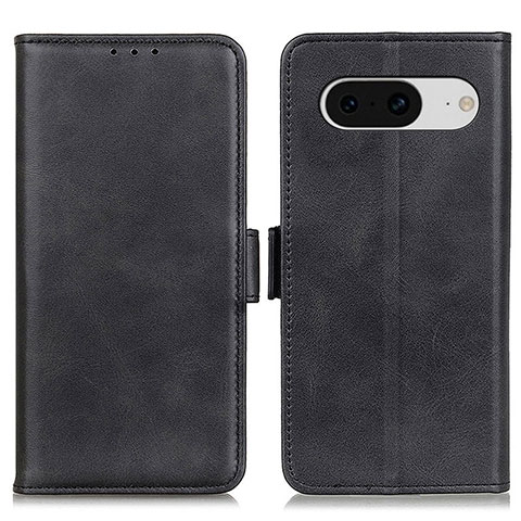 Handytasche Stand Schutzhülle Flip Leder Hülle M15L für Google Pixel 8 5G Schwarz