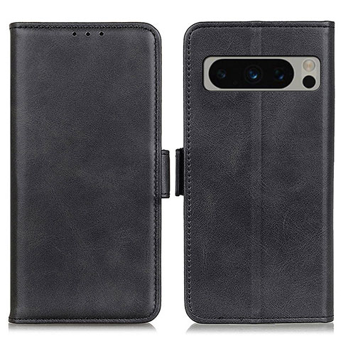 Handytasche Stand Schutzhülle Flip Leder Hülle M15L für Google Pixel 8 Pro 5G Schwarz