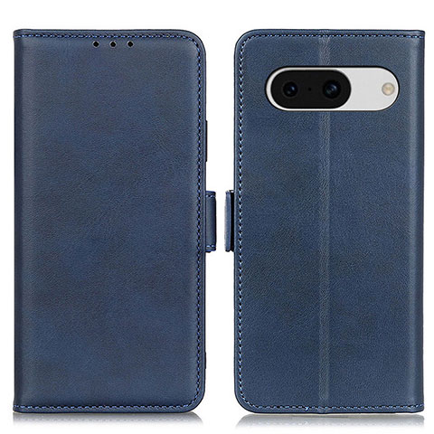 Handytasche Stand Schutzhülle Flip Leder Hülle M15L für Google Pixel 8a 5G Blau