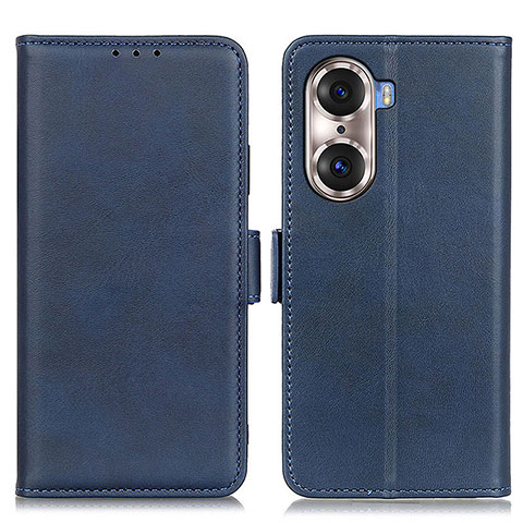 Handytasche Stand Schutzhülle Flip Leder Hülle M15L für Huawei Honor 60 Pro 5G Blau