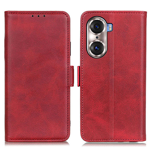 Handytasche Stand Schutzhülle Flip Leder Hülle M15L für Huawei Honor 60 Pro 5G Rot