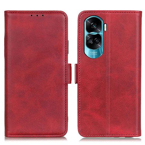 Handytasche Stand Schutzhülle Flip Leder Hülle M15L für Huawei Honor 90 Lite 5G Rot