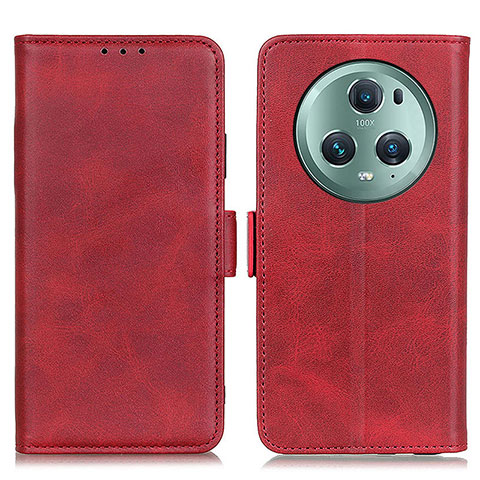 Handytasche Stand Schutzhülle Flip Leder Hülle M15L für Huawei Honor Magic5 Pro 5G Rot