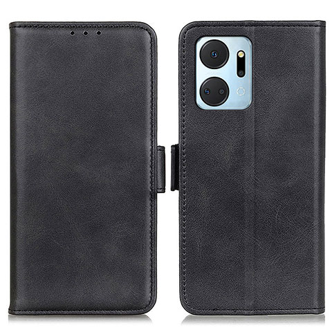 Handytasche Stand Schutzhülle Flip Leder Hülle M15L für Huawei Honor X7a Schwarz