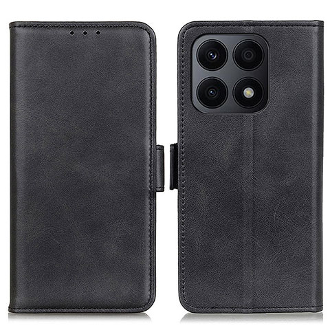 Handytasche Stand Schutzhülle Flip Leder Hülle M15L für Huawei Honor X8a 4G Schwarz