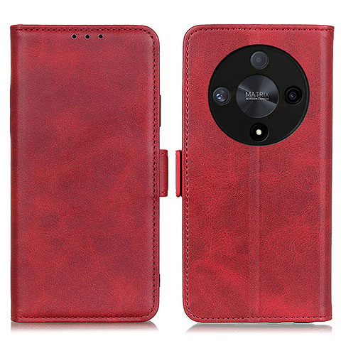 Handytasche Stand Schutzhülle Flip Leder Hülle M15L für Huawei Honor X9b 5G Rot