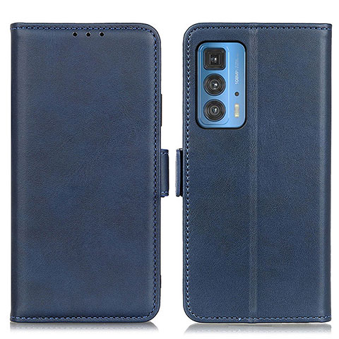 Handytasche Stand Schutzhülle Flip Leder Hülle M15L für Motorola Moto Edge 20 Pro 5G Blau