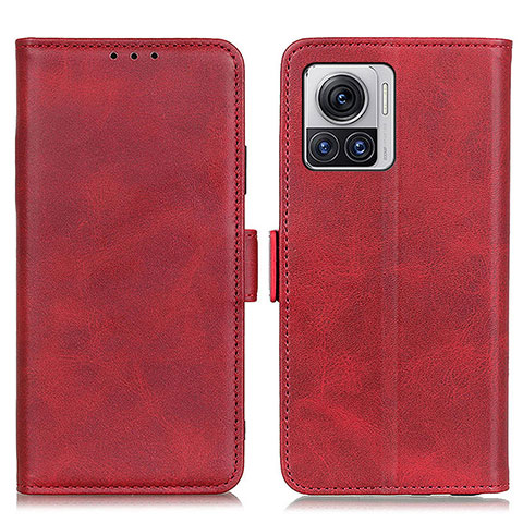 Handytasche Stand Schutzhülle Flip Leder Hülle M15L für Motorola Moto Edge 30 Ultra 5G Rot