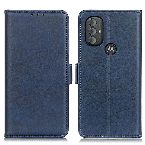 Handytasche Stand Schutzhülle Flip Leder Hülle M15L für Motorola Moto G Power (2022) Blau