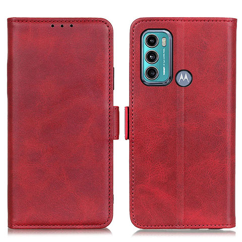 Handytasche Stand Schutzhülle Flip Leder Hülle M15L für Motorola Moto G40 Fusion Rot