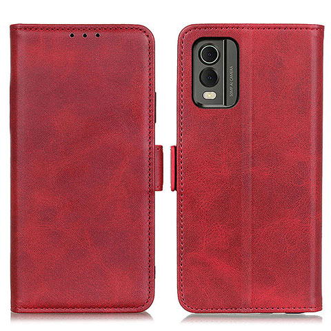 Handytasche Stand Schutzhülle Flip Leder Hülle M15L für Nokia C210 Rot